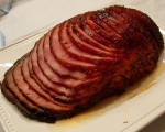 What's For Dinner?  Slow Cooked Maple Glazed Ham