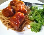 What's For Dinner:  Slow Cooker Orange Chicken With Sesame Noodles
