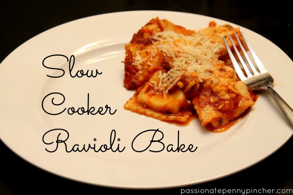Slow Cooker Ravioli Slow Cooker Ravioli Bake