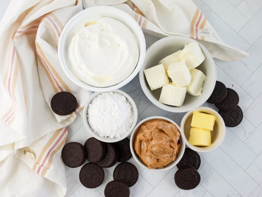 ingredients for peanut butter pie