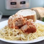 Crockpot Chicken Parmesan with Bread