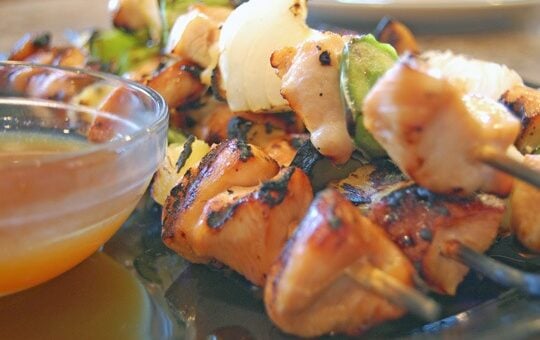 sweetandsourchickenkabobsdoneclose_thumb