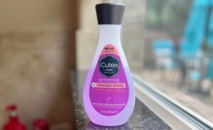 cutex nail polish remover