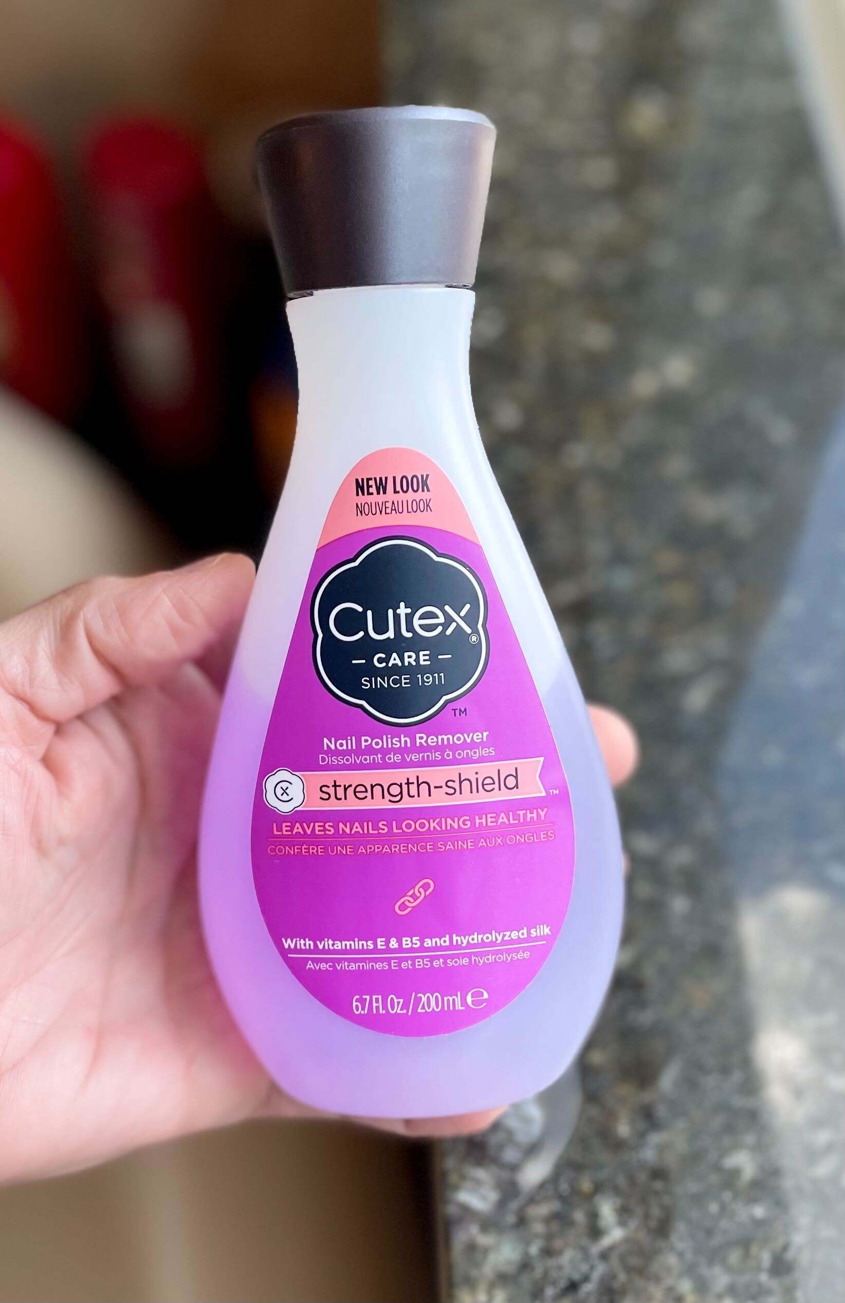 cutex nail polish remover
