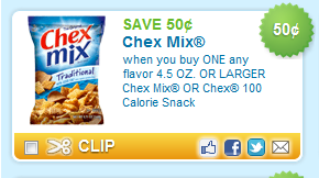 free chex mix coupons