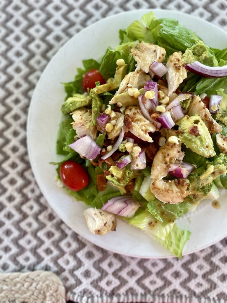 honey mustard grilled chicken salad 