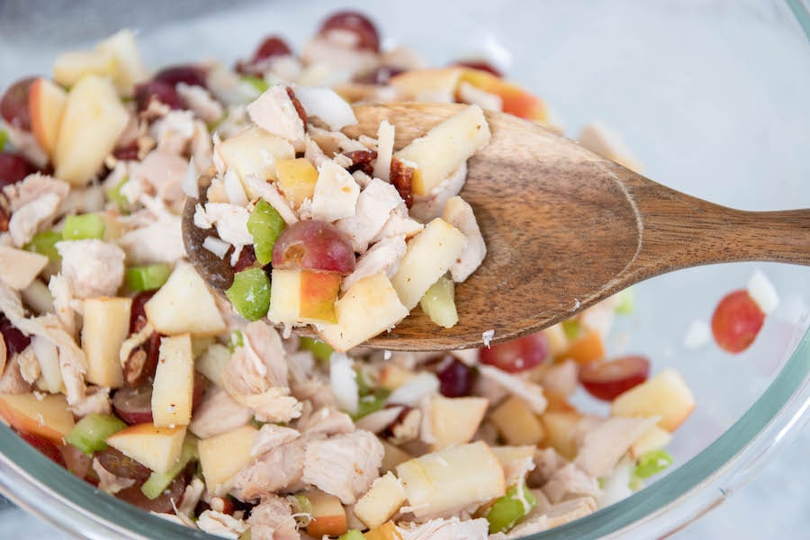 Ingredients in Chicken Salad 