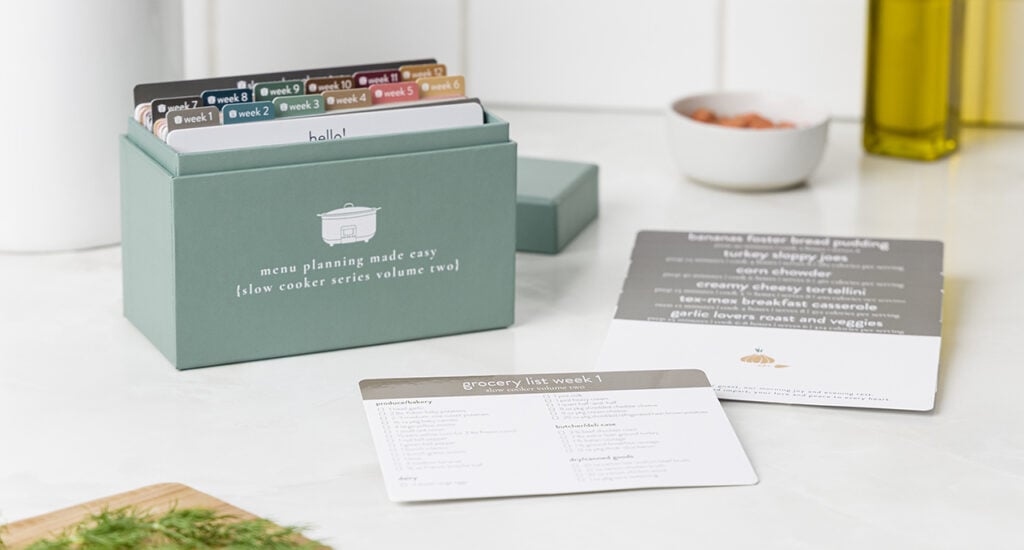 slow cooker volume 2 menu box picture