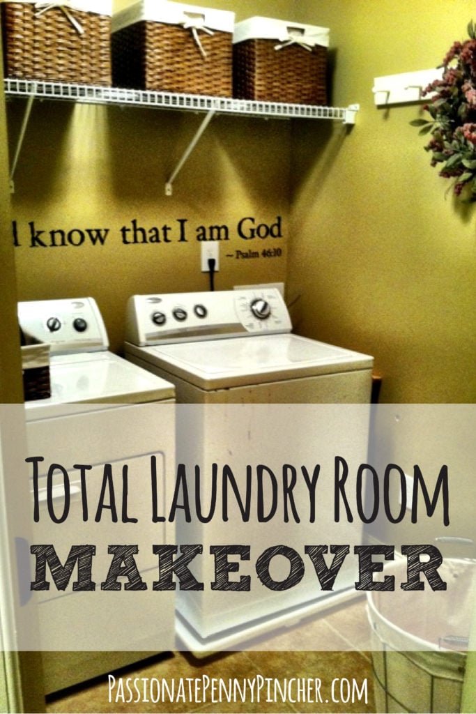 Total laundry room makeover