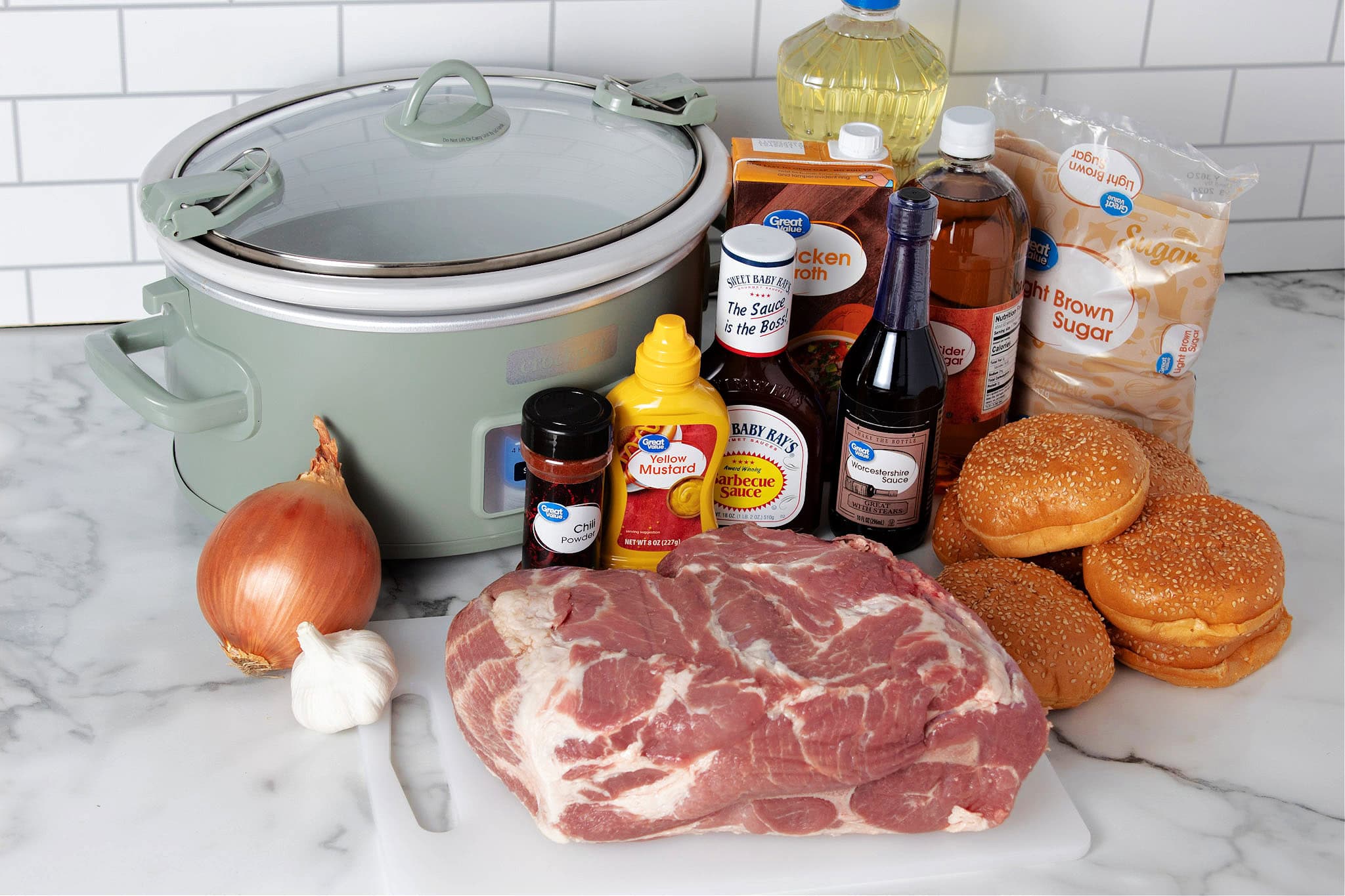 pulled pork ingredients 
