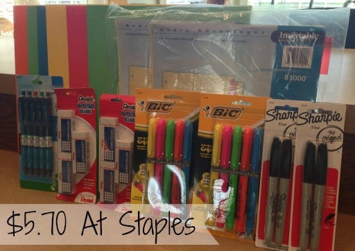 staples