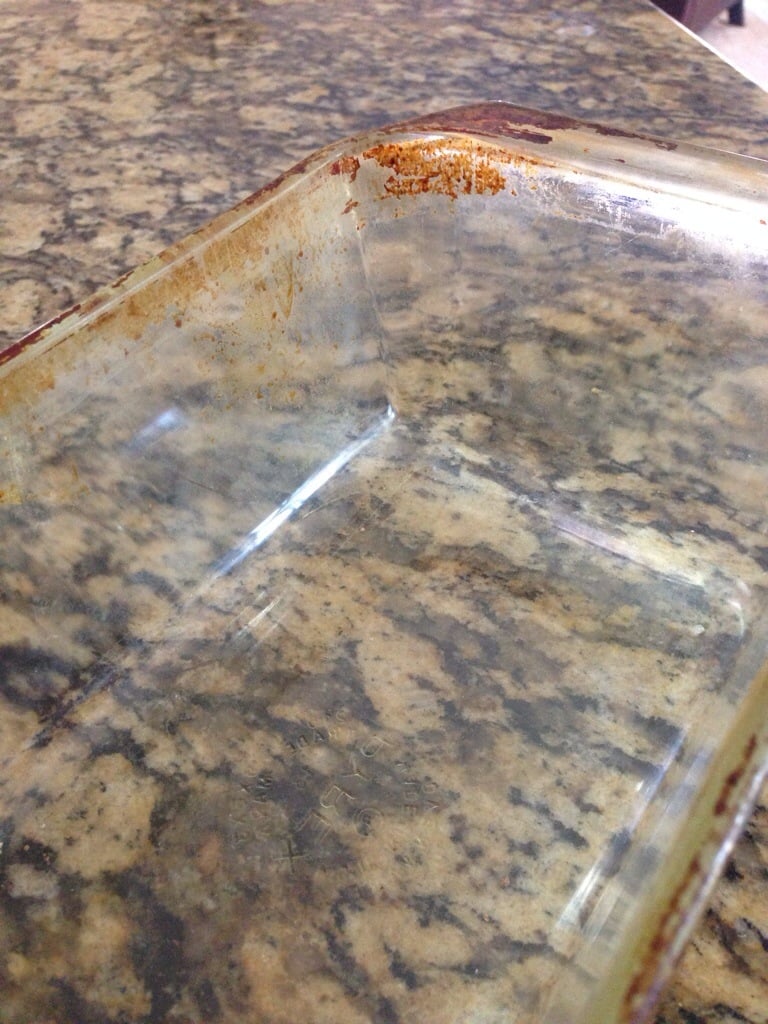 How to Remove Baked on Grease 