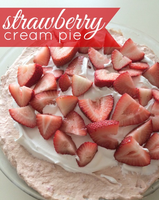 Strawberry Cream Pie