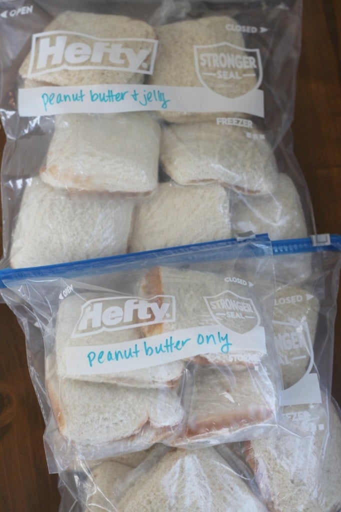 uncrustables3 DIY Uncrustables in Freezer Bags