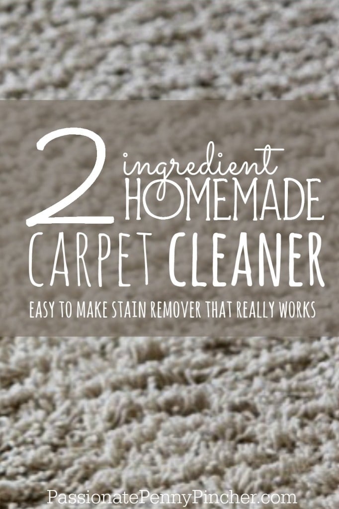 Homemade Carpet Cleaner - PINTEREST