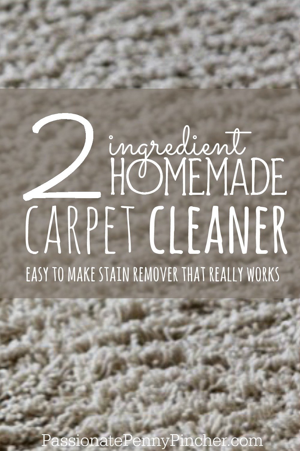 homemade carpet cleaner passionate