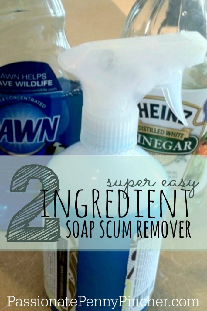 Soap Scum Remover - PINTEREST image