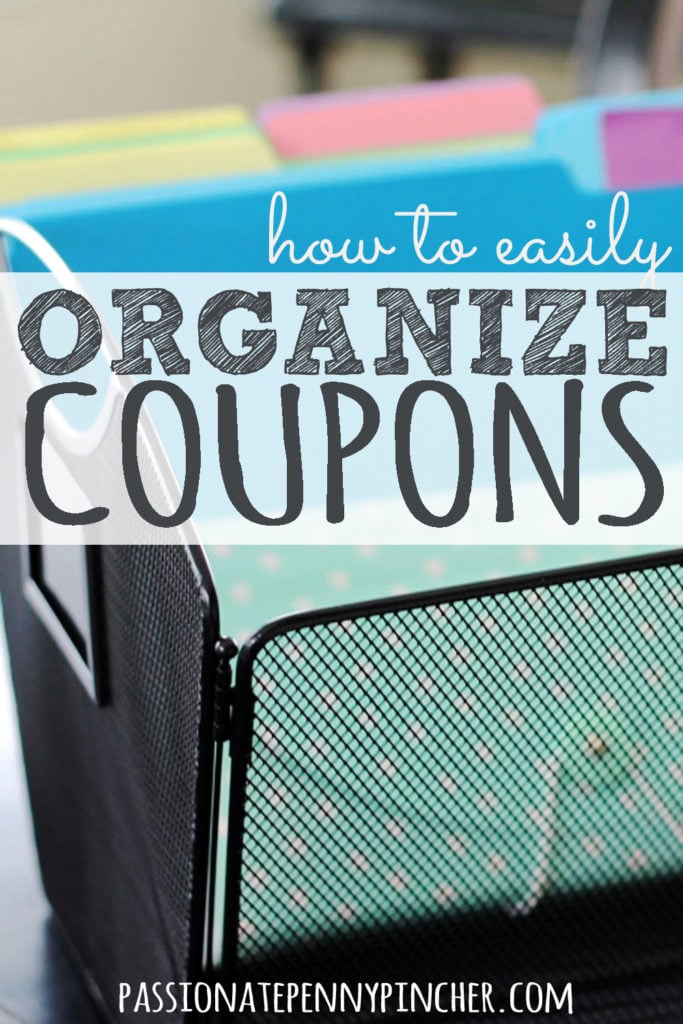 Easily Organize Coupons