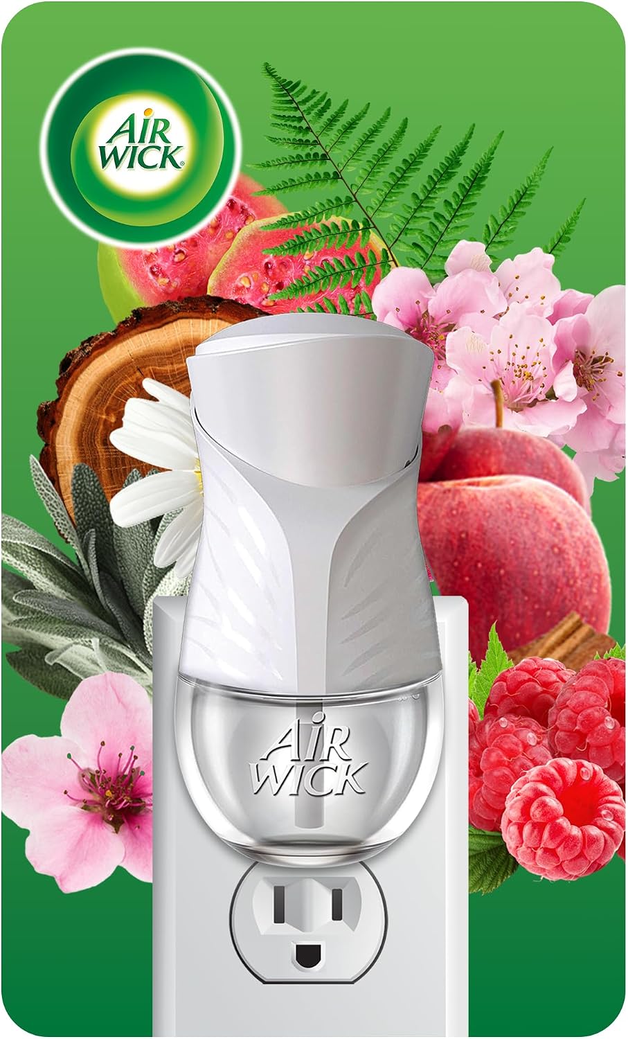 Air Wick plug in Scented Oil Warmer, White, 1 Count, Essential Oils, Air Freshener Air Wick plug in Scented Oil Warmer, White, 1 Count, Essential Oils, Air Freshener