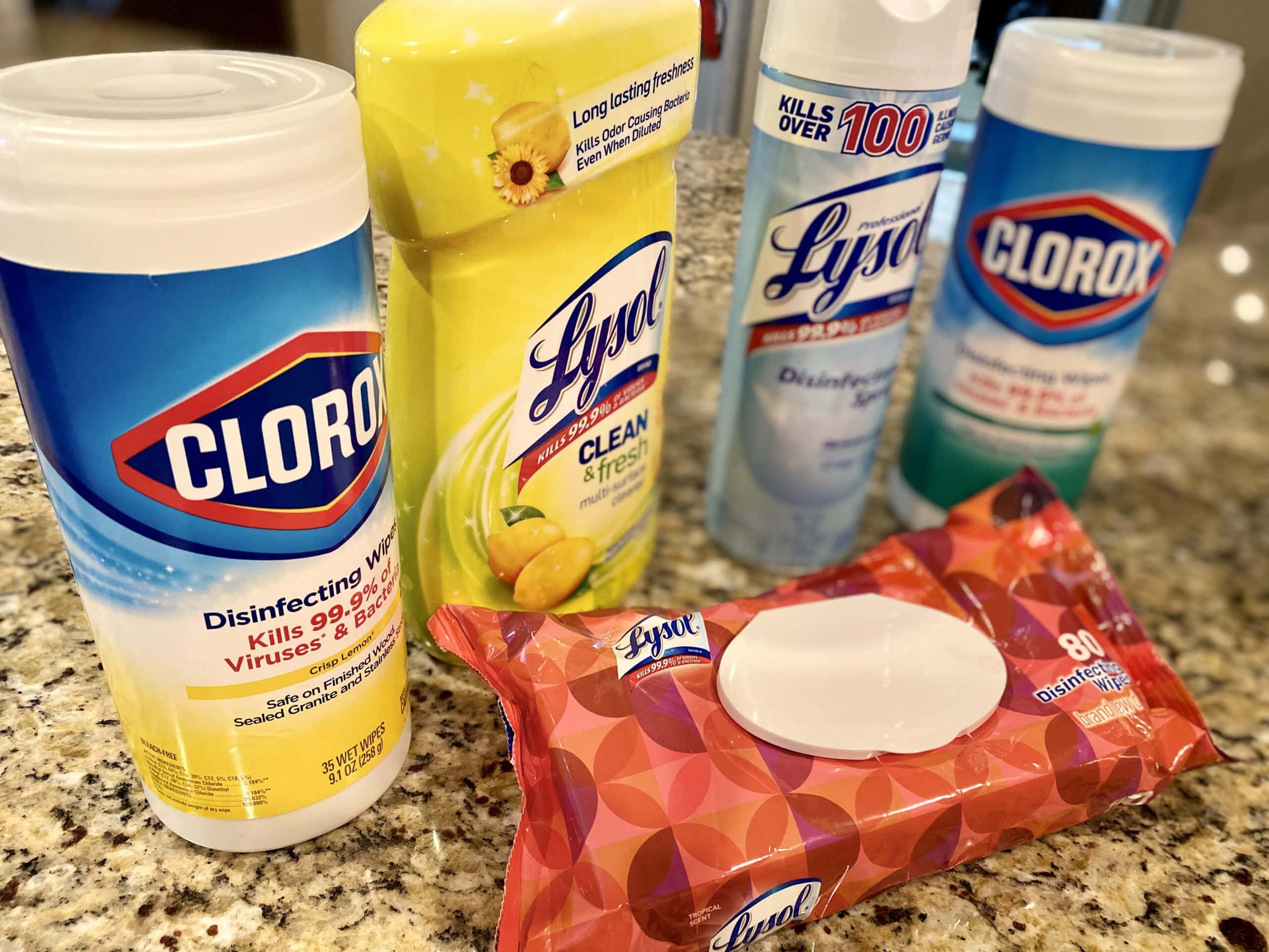 cleaning supplies