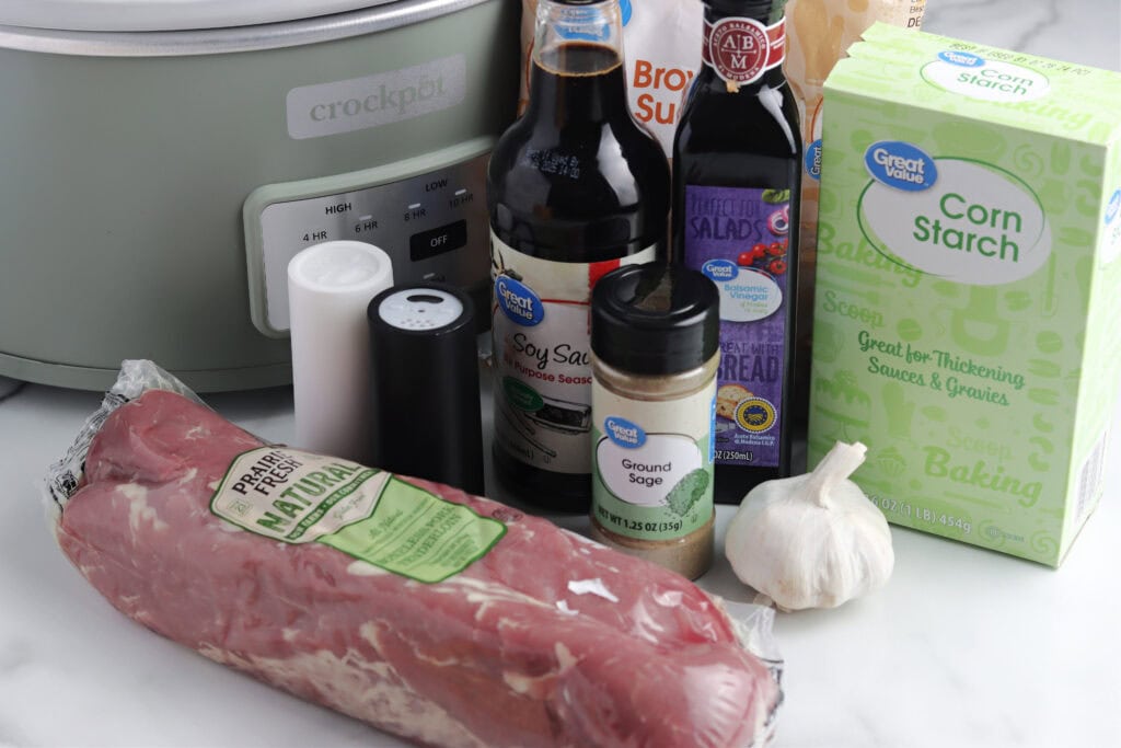 Glazed Pork Tenderloin Ingredients