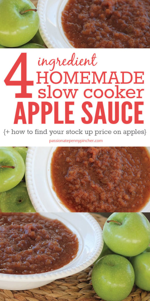 Slow Cooker Applesauce