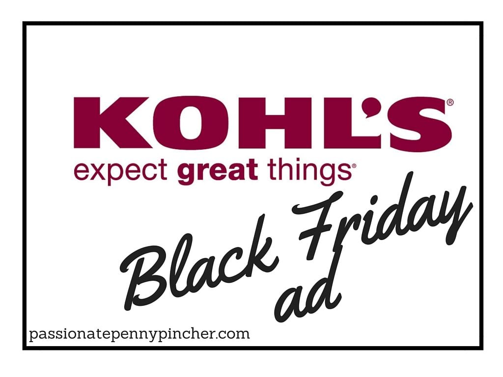 Kohl's Black Friday Ad