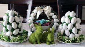 Dollar Tree Easter Wreath