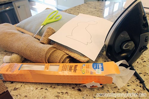 bunny pillow supplies