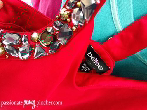 name brand finds at Goodwill store