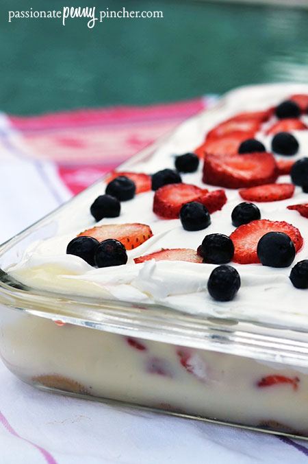 Summer Dessert with Berries 