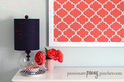 Bulletin Board with Cork Board from Hobby Lobby