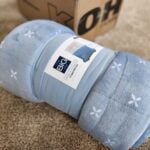big one plush blue comforter