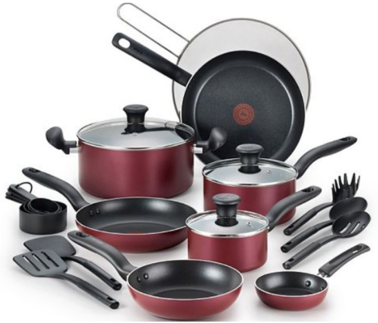 t-fal-reserve-20-piece-nonstick-aluminum-cookware-set