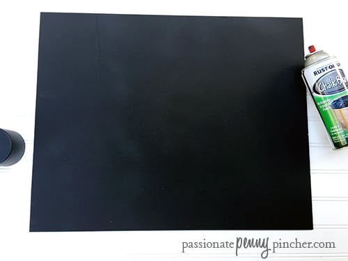 making your own chalkboard
