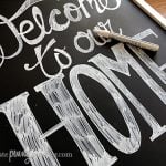How to make your own chalkboard