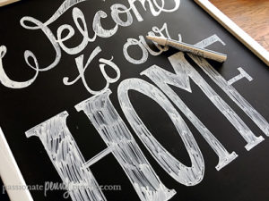 How to make your own chalkboard