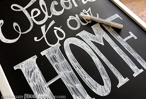 How to make your own chalkboard