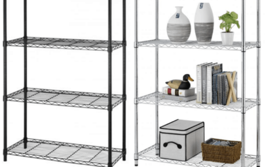 adjustable-4-shelf-steel-shelving-rack