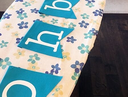 DIY Baby Banner