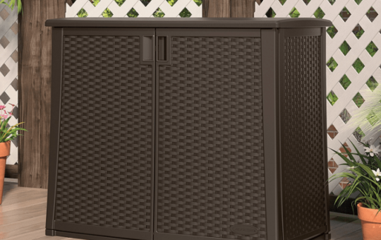 Suncast Elements Outdoor 40-Inch Wide Cabinet