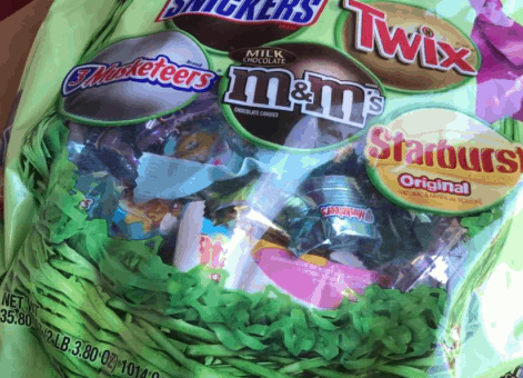Easter Mars 110-Piece Chocolate & More Spring Candy Mix