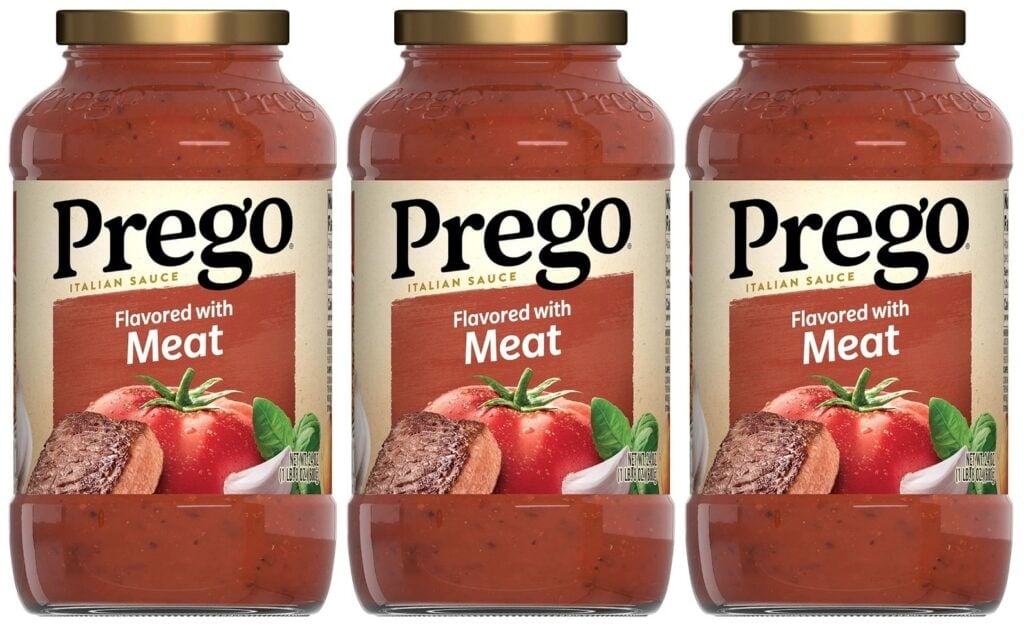 Prego Pasta Sauce 3 prego jars