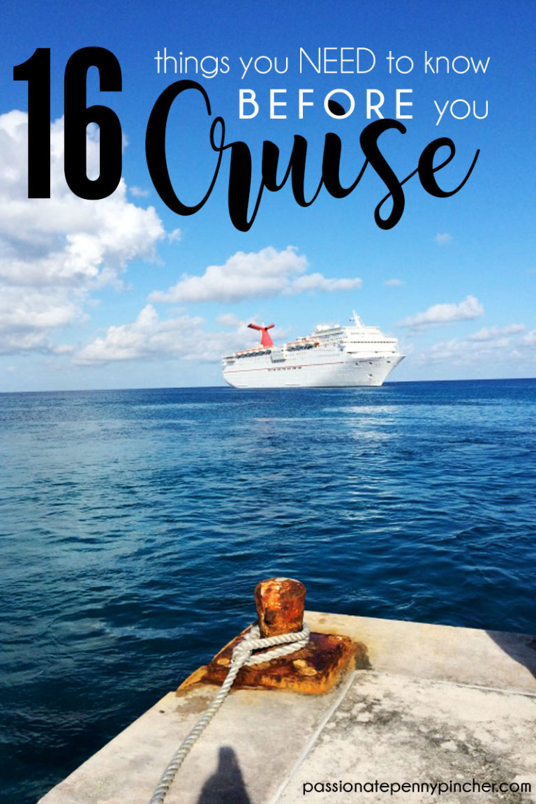 16 Things You Need to Know Before Going On A Cruise
