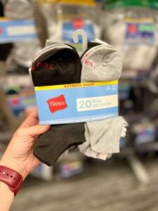 hanes socks