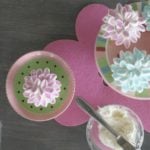 Marshmallow Flowers on Cupcakes