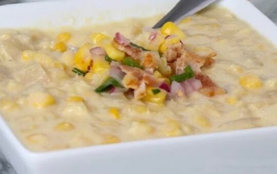 slow cooker corn chowder