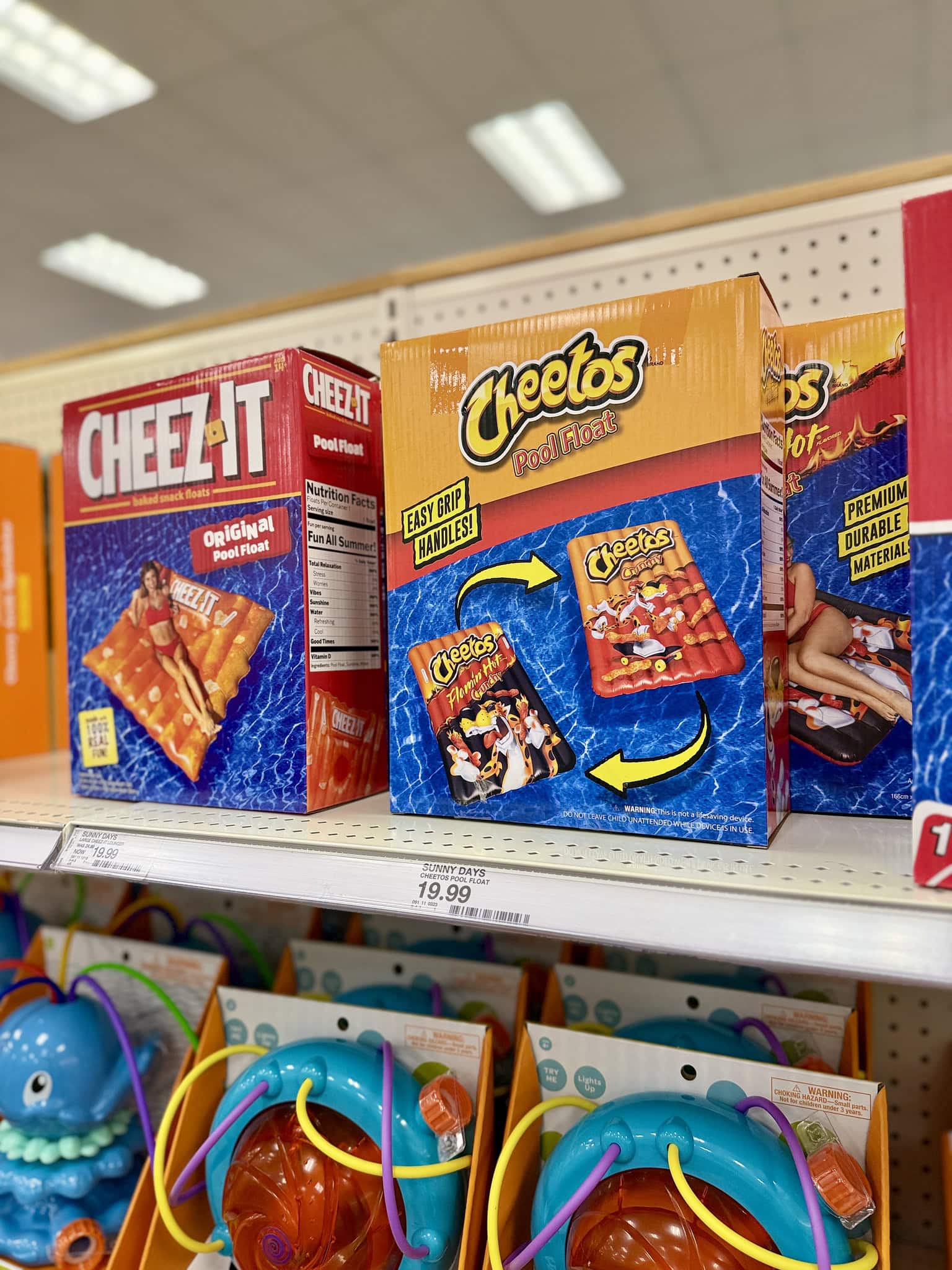 cheezeit cheetos pool floats target