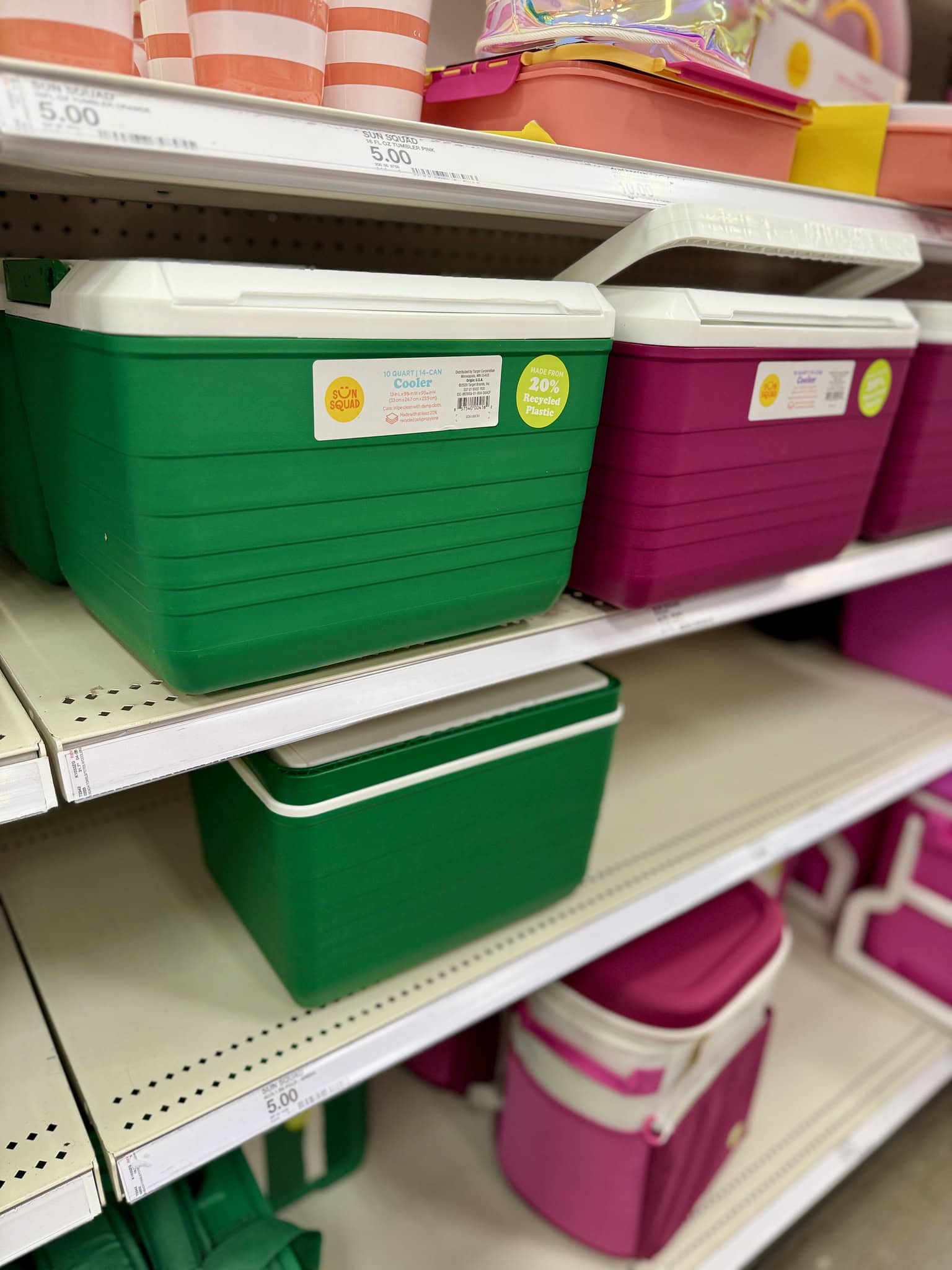 sun squad 10 qt cooler