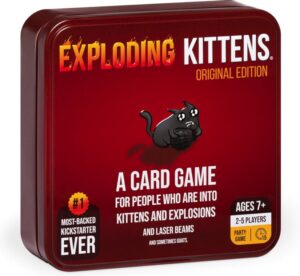 Exploding Kittens Game Original Edition in Collectible Tin